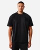 Robey - Varsity Loose Fit T-Shirt - Zwart