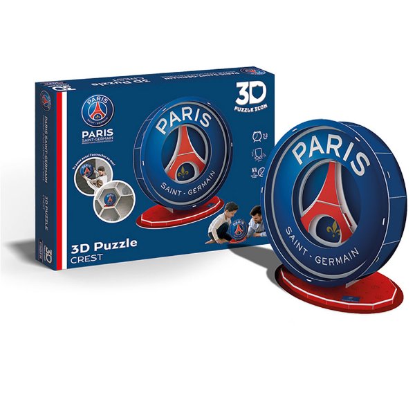 Paris Saint-Germain Crest - 3D Puzzle