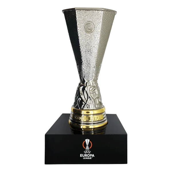 UEFA Europa League Official Replica 3D Trophy on Acrylic Pedestal (150mm)