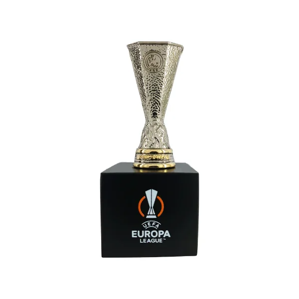UEFA Europa League Trofee Replica op Display Stand (4,5 cm)