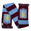 Aston Villa Retro Bar Scarf - Claret/ Blue