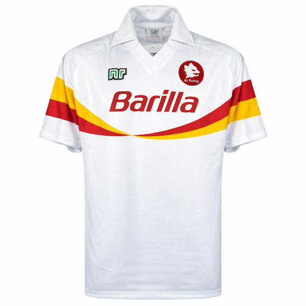 NR Nicola Raccuglia - AS Roma Away Football Shirt 1990-1991 + Number 10 (Gianni)