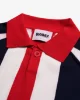 Robey - Willem II Retro Knit Voetbalshirt - Wit/ Navy/ Rood
